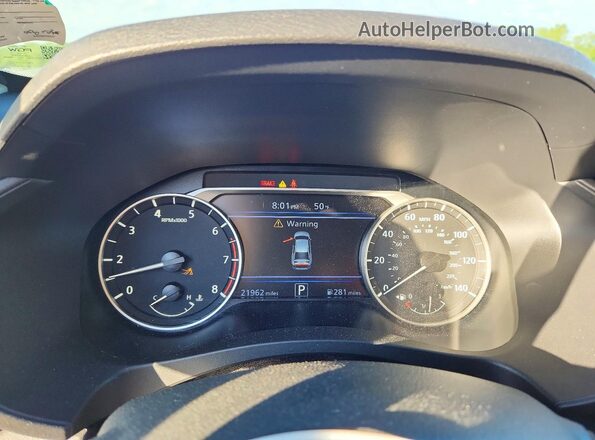 1N4BL4DV1SN387795 2025 NISSAN ALTIMA Silver Вид щитка приладів
