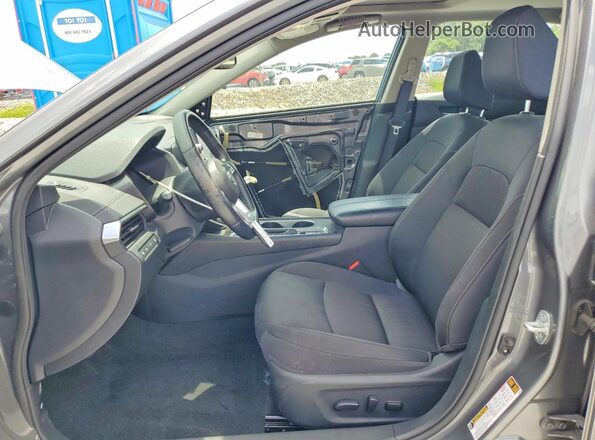 1N4BL4DV2KC155718 2019 NISSAN ALTIMA Gray წინა სალონის ხედი