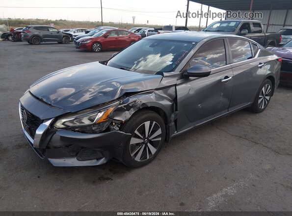 1N4BL4DV2NN421568 2022 NISSAN ALTIMA Gray წინა მარცხენა ხედი სამი მეოთხედიდან