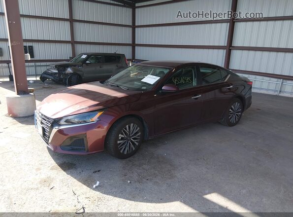 1N4BL4DV2PN360516 2023 NISSAN ALTIMA Бордовый Передняя левая четверть
