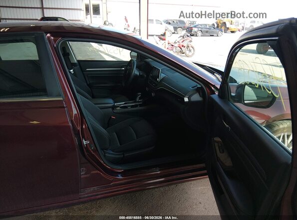 1N4BL4DV2PN360516 2023 NISSAN ALTIMA Бордовый Вид салона спереди