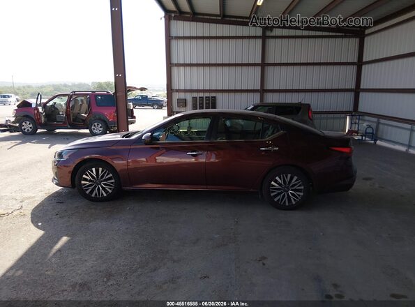 1N4BL4DV2PN360516 2023 NISSAN ALTIMA Бордовый Панорамный вид салона 360°
