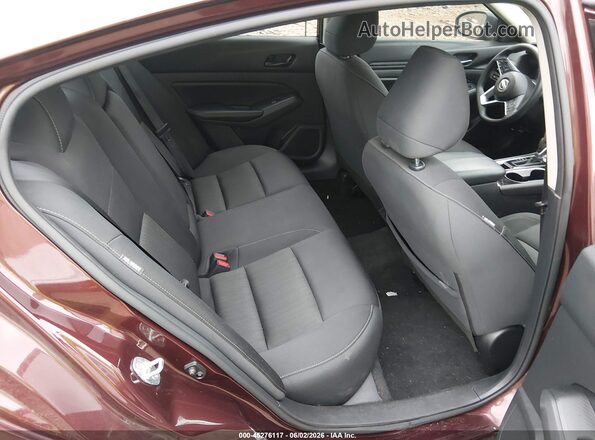 1N4BL4DV2RN372622 2024 NISSAN ALTIMA Burgundy Вид наклейки з VIN-кодом