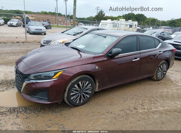 1N4BL4DV2RN372622 2024 NISSAN ALTIMA Burgundy Передня ліва чверть