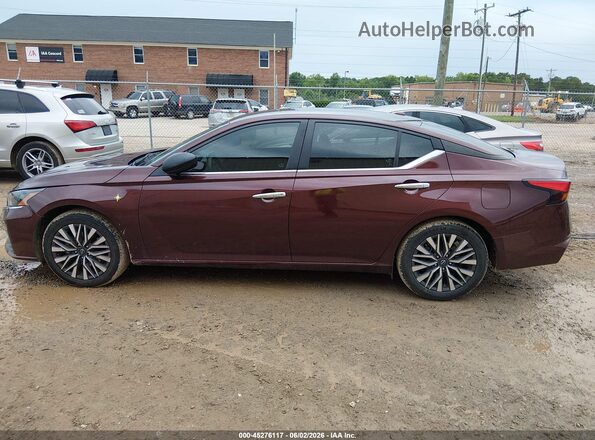 1N4BL4DV2RN372622 2024 NISSAN ALTIMA Burgundy Панорамний вид салону 360°