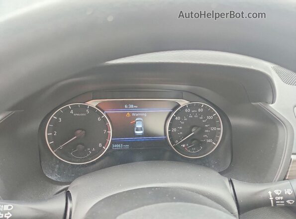 1N4BL4DV2SN319618 2025 NISSAN ALTIMA Gray Instrument cluster view