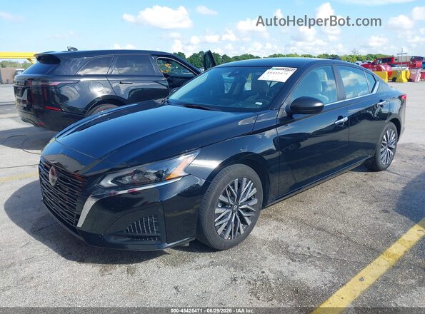 1N4BL4DV2SN330733 2025 NISSAN ALTIMA Black წინა მარცხენა ხედი სამი მეოთხედიდან