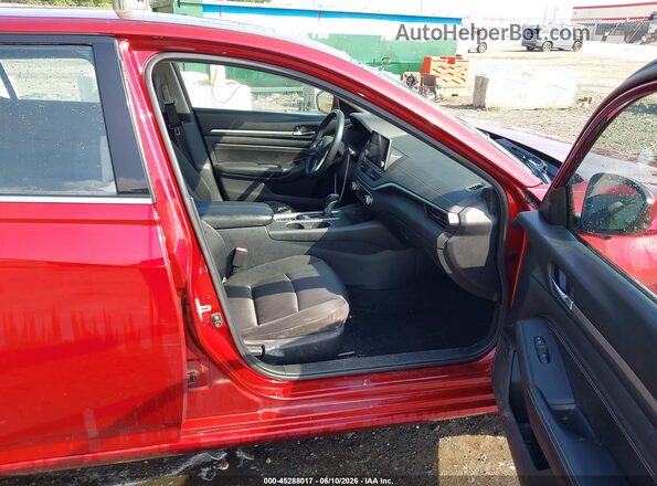 1N4BL4DV3KC147871 2019 NISSAN ALTIMA Красный Вид салона спереди