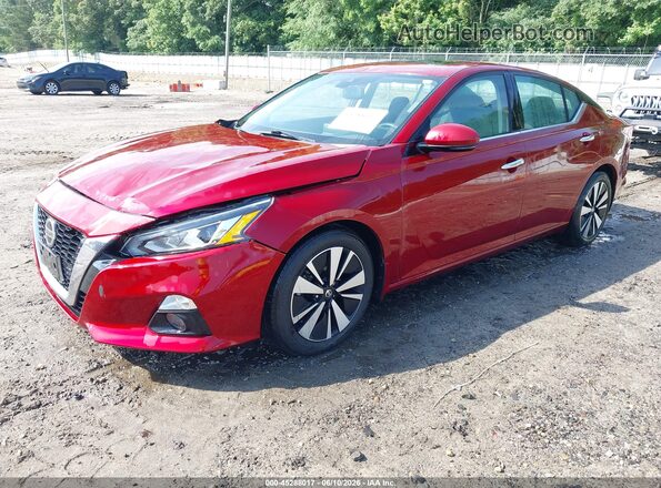 1N4BL4DV3KC147871 2019 NISSAN ALTIMA Красный Передняя левая четверть