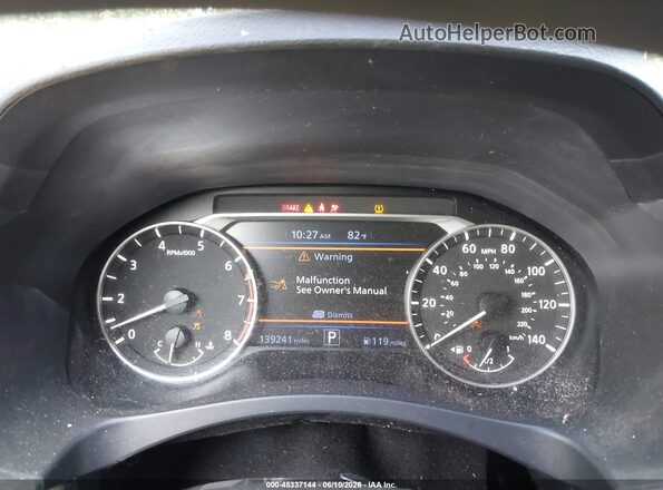 1N4BL4DV3MN363727 2021 NISSAN ALTIMA Silver Widok tylnych siedzeń