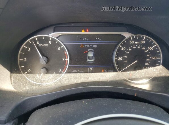 1N4BL4DV3MN373075 2021 NISSAN ALTIMA Серый Вид щитка приборов