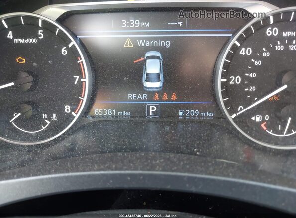 1N4BL4DV3RN328077 2024 NISSAN ALTIMA Silver Widok tylnych siedzeń