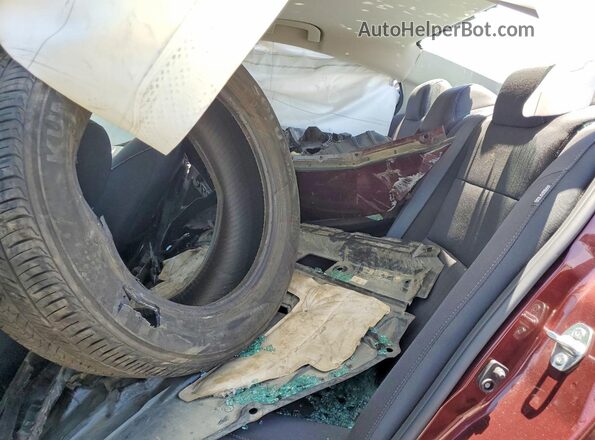 1N4BL4DV3SN324410 2025 NISSAN ALTIMA Бордовый Вид задних сидений