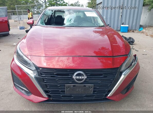 1N4BL4DV3SN328974 2025 NISSAN ALTIMA Red Вид панелі приладів