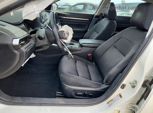 1N4BL4DV4KC113387 2019 NISSAN ALTIMA Белый Вид салона спереди