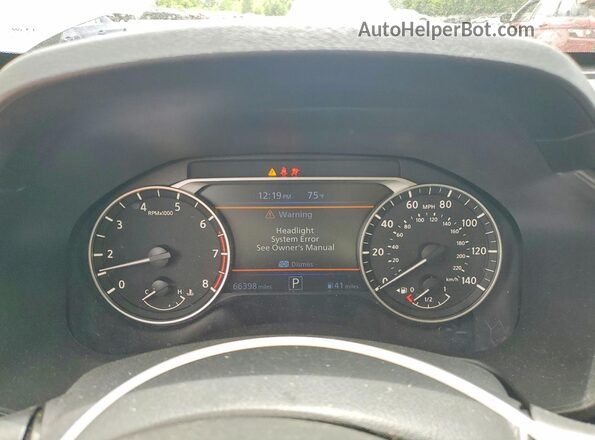 1N4BL4DV4MN352428 2021 NISSAN ALTIMA Silver ხელსაწყოთა პანელის ხედი