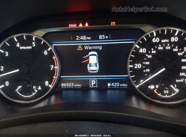 1N4BL4DV4MN367995 2021 NISSAN ALTIMA Gray Widok tylnych siedzeń