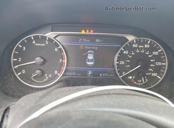 1N4BL4DV4NN374107 2022 NISSAN ALTIMA Gray Vista del cuadro de instrumentos