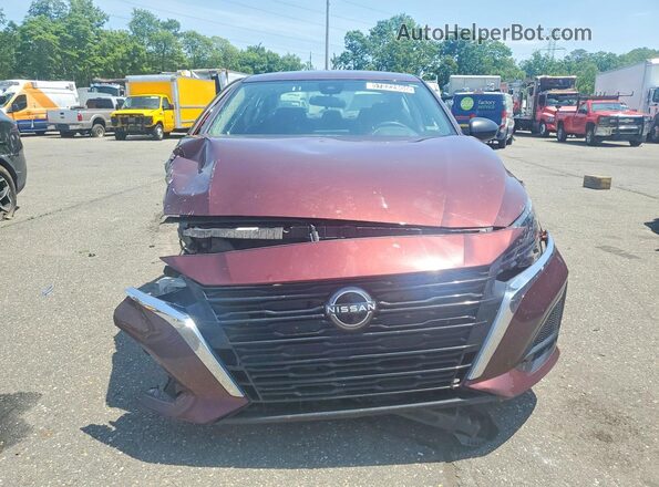 1N4BL4DV4SN306367 2025 NISSAN ALTIMA Maroon Front view