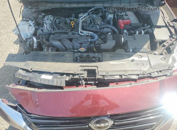 1N4BL4DV4SN306367 2025 NISSAN ALTIMA Maroon Rear interior view