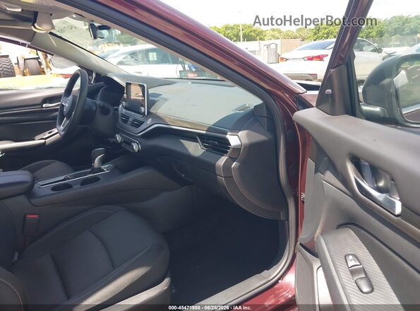 1N4BL4DV4SN324318 2025 NISSAN ALTIMA Burgundy Front interior view