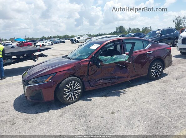 1N4BL4DV4SN324318 2025 NISSAN ALTIMA Burgundy Front left