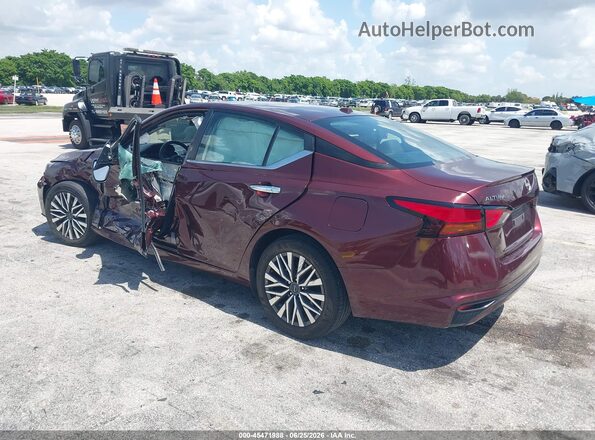 1N4BL4DV4SN324318 2025 NISSAN ALTIMA Burgundy Rear left