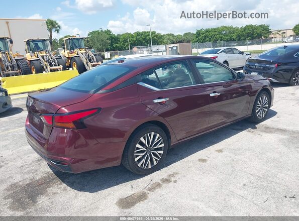 1N4BL4DV4SN324318 2025 NISSAN ALTIMA Burgundy Rear right