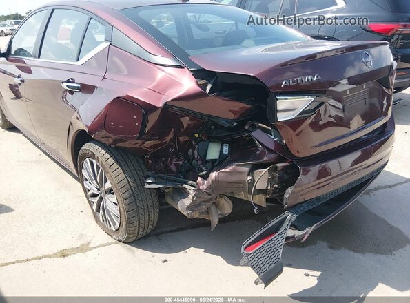 1N4BL4DV4SN326036 2025 NISSAN ALTIMA Maroon Դիմացի տեսք