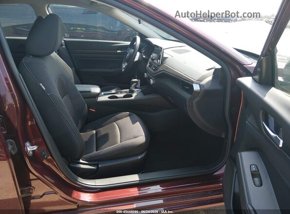 1N4BL4DV4SN326036 2025 NISSAN ALTIMA Maroon Սալոնի դիմացի տեսք
