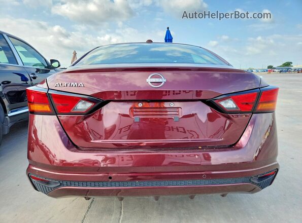 1N4BL4DV4SN357836 2025 NISSAN ALTIMA Maroon Vista trasera