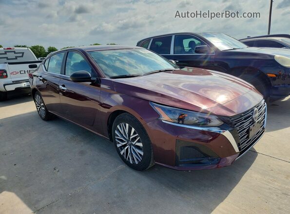 1N4BL4DV4SN357836 2025 NISSAN ALTIMA Maroon Delantero derecho