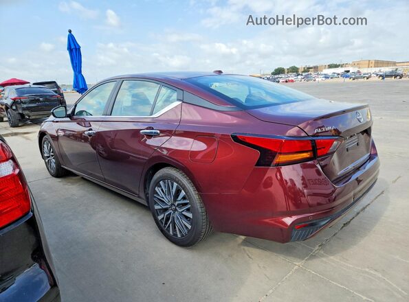1N4BL4DV4SN357836 2025 NISSAN ALTIMA Maroon Trasero izquierdo