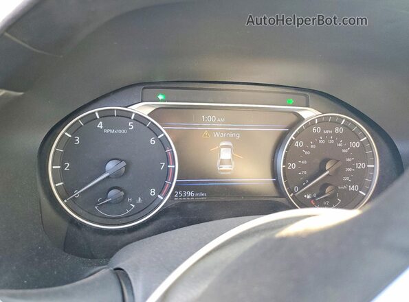 1N4BL4DV4SN370747 2025 NISSAN ALTIMA Silver ხელსაწყოთა პანელის ხედი