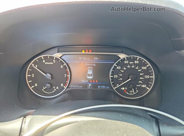 1N4BL4DV4SN397186 2025 NISSAN ALTIMA Серый Вид щитка приборов