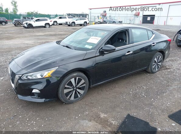 1N4BL4DV5KC119991 2019 NISSAN ALTIMA Black Առջևի ձախ երեք քառորդ տեսարան