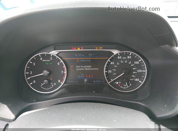 1N4BL4DV6RN300189 2024 NISSAN ALTIMA Gray უკანა სავარძლების ხედი
