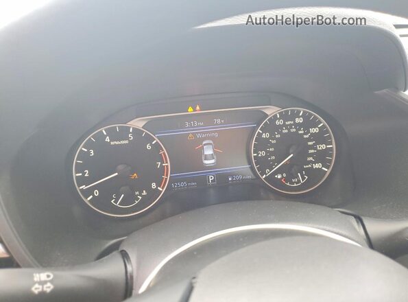 1N4BL4DV6SN395682 2025 NISSAN ALTIMA Gray Widok zestawu wskaźników
