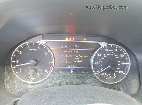 1N4BL4DV7KC121791 2019 NISSAN ALTIMA Gray Widok zestawu wskaźników