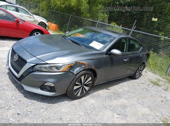 1N4BL4DV7KC206565 2019 NISSAN ALTIMA Gray Առջևի ձախ երեք քառորդ տեսարան