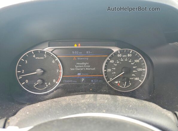 1N4BL4DV7MN356411 2021 NISSAN ALTIMA White Սարքավորումների վահանակի տեսք
