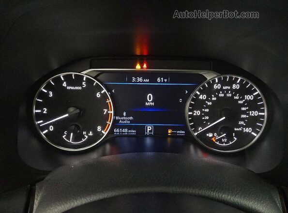 1N4BL4DV7MN369921 2021 NISSAN ALTIMA Red Սարքավորումների վահանակի տեսք