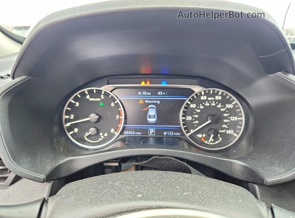 1N4BL4DV7NN399664 2022 NISSAN ALTIMA Silver Instrument cluster view