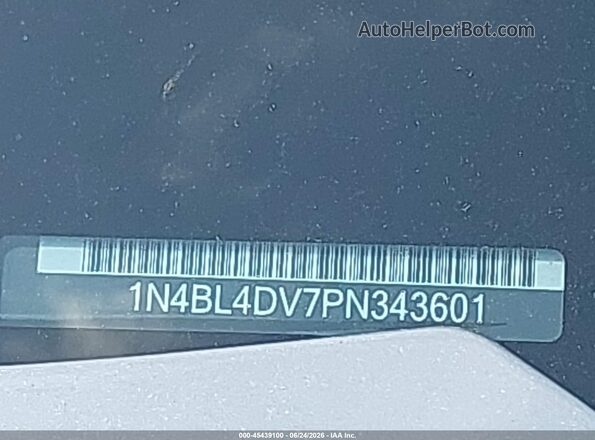 1N4BL4DV7PN343601 2023 NISSAN ALTIMA Gray 