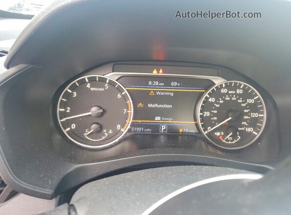 1N4BL4DV7RN340622 2024 NISSAN ALTIMA Серебряный Вид щитка приборов