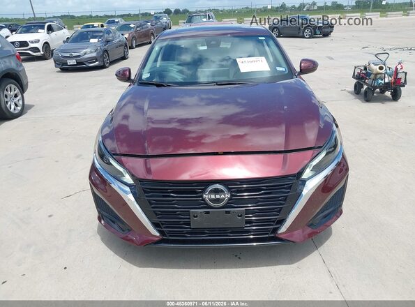 1N4BL4DV7RN357971 2024 NISSAN ALTIMA Бордовый Вид щитка приборов