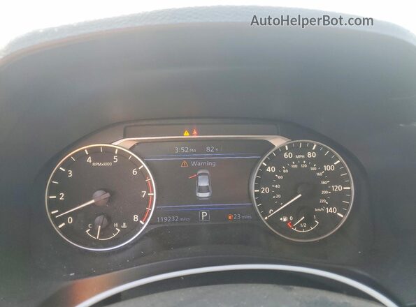 1N4BL4DV8LC285830 2020 NISSAN ALTIMA Silver Vista del cuadro de instrumentos