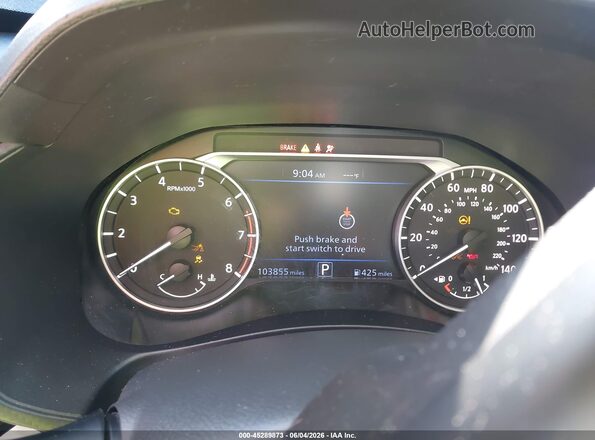 1N4BL4DV8MN366686 2021 NISSAN ALTIMA Black Widok tylnych siedzeń