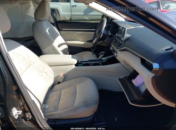 1N4BL4DV8MN366686 2021 NISSAN ALTIMA Black Widok wnętrza z przodu