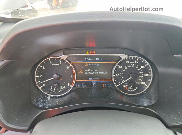 1N4BL4DV8RN369708 2024 NISSAN ALTIMA Gray ხელსაწყოთა პანელის ხედი